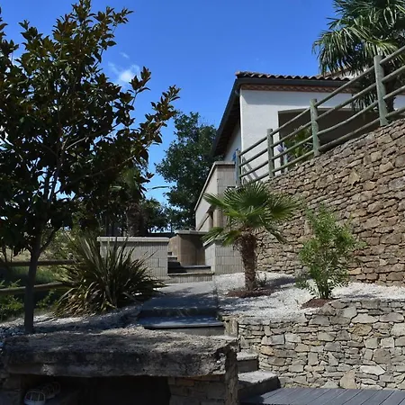 B&B Au Calme Avec Privatif Gratuit Sud Aveyron Les Palmiers Des Causses Saint-Rome-de-Tarn