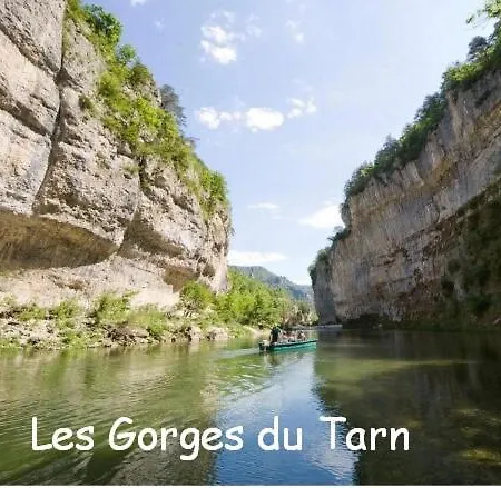 住宿加早餐酒店 Au Calme Avec Privatif Gratuit Sud Aveyron Les Palmiers Des Causses 3*