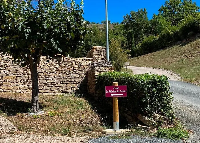 Au Calme Avec Privatif Gratuit Sud Aveyron Les Palmiers Des Causses ベッド・アンド・ブレックファスト 3*